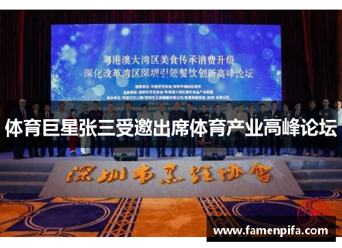 体育巨星张三受邀出席体育产业高峰论坛